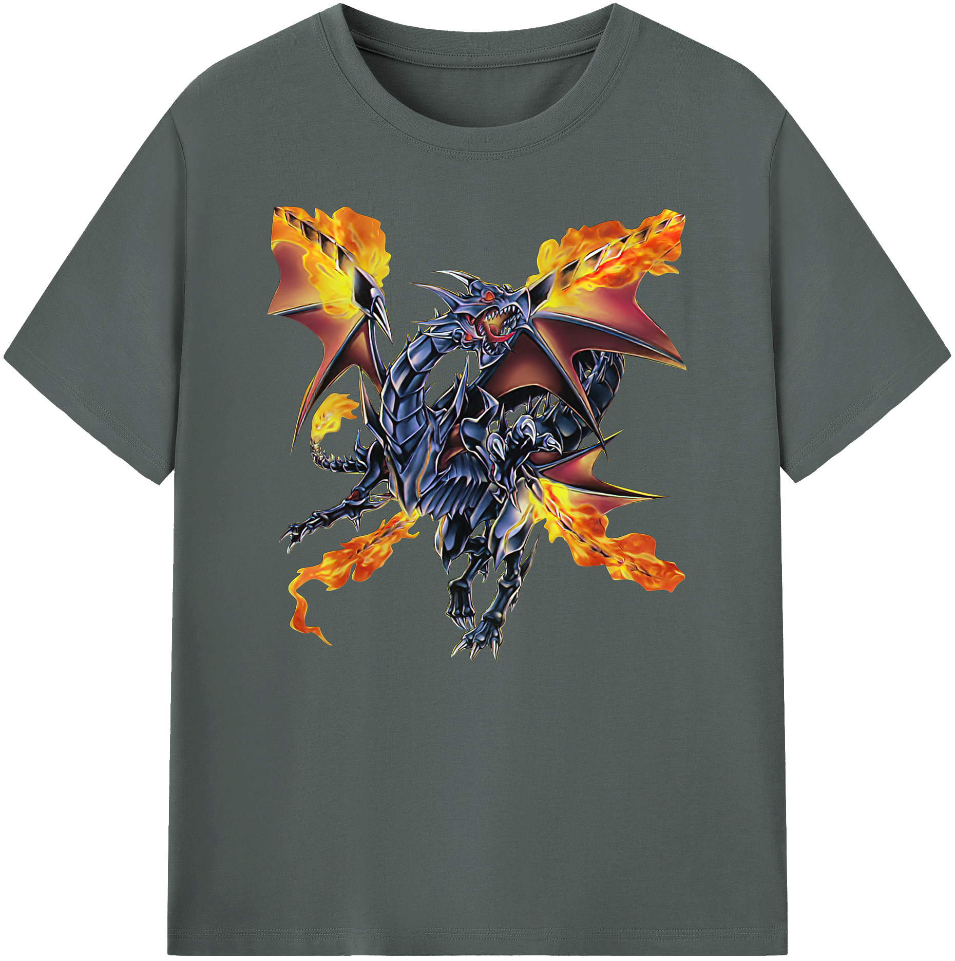 （画像用） 遊☆戯☆王 Yu-Gi-Oh! 綿100％ メンズ半袖Tシャツ｜肌触りやわらか＆通気性